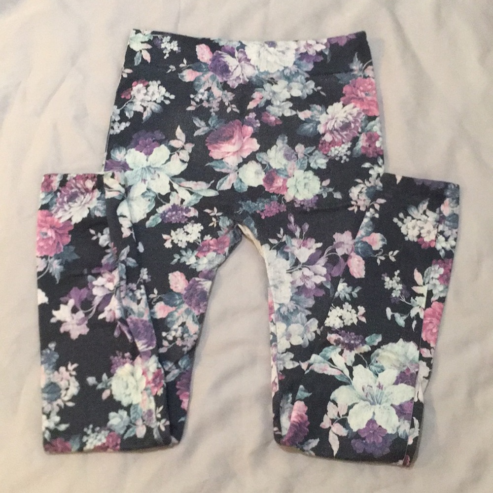 Floral Leggings Women’s Small